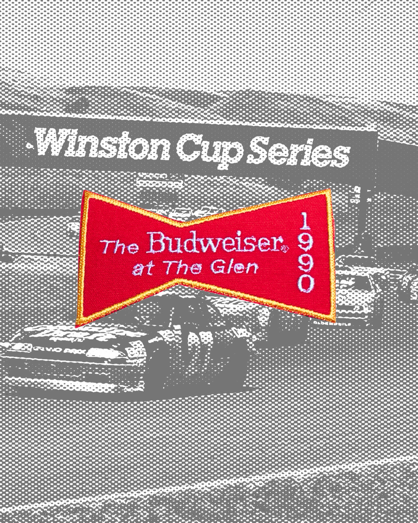 Vintage 1990 The Budweiser at the Glen NASCAR Race Patch