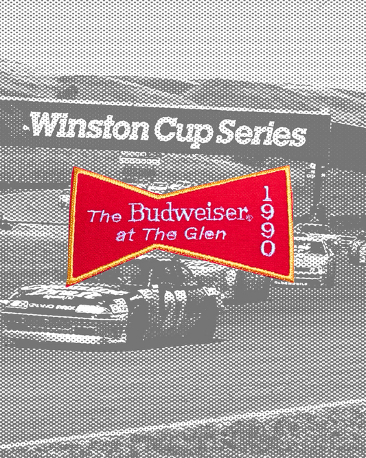 Vintage 1990 The Budweiser at the Glen NASCAR Race Patch