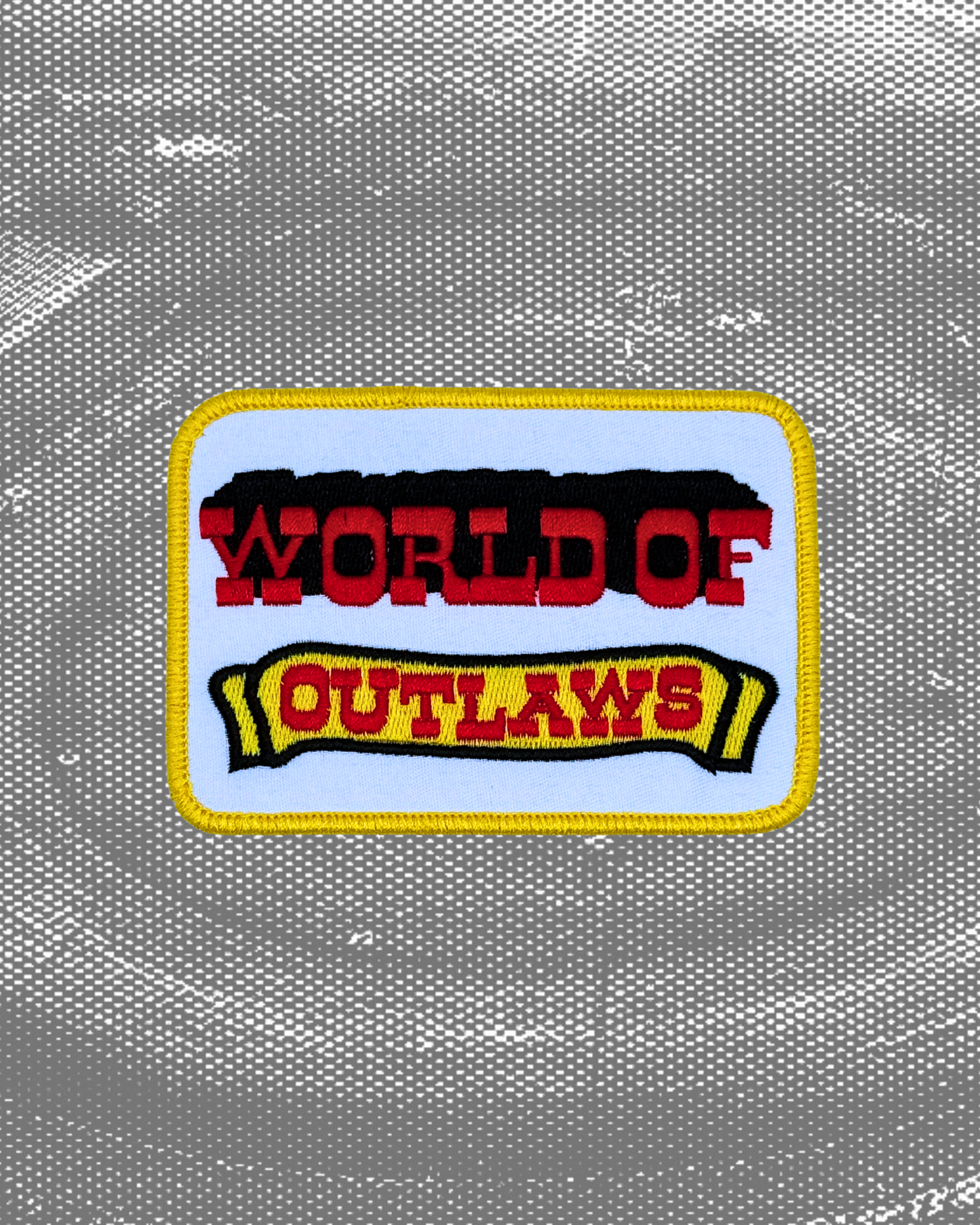 Vintage-Style World of Outlaws Patch