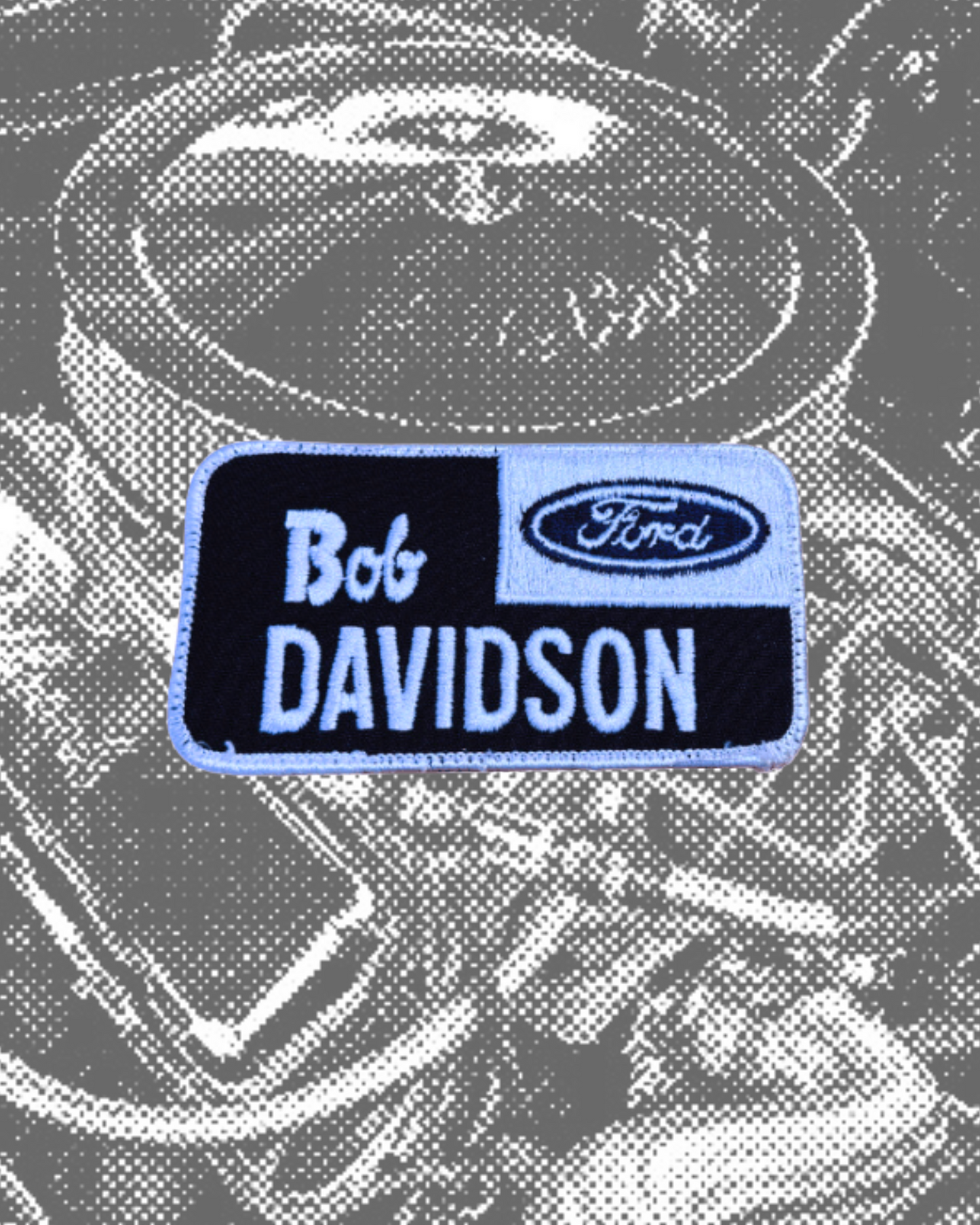 Vintage Bob Davidson Ford Dealership Patch