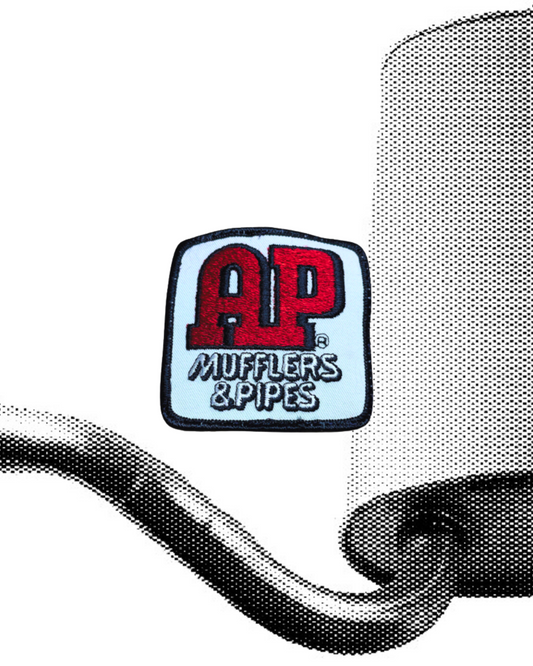 Vintage AP Mufflers & Pipes Patch
