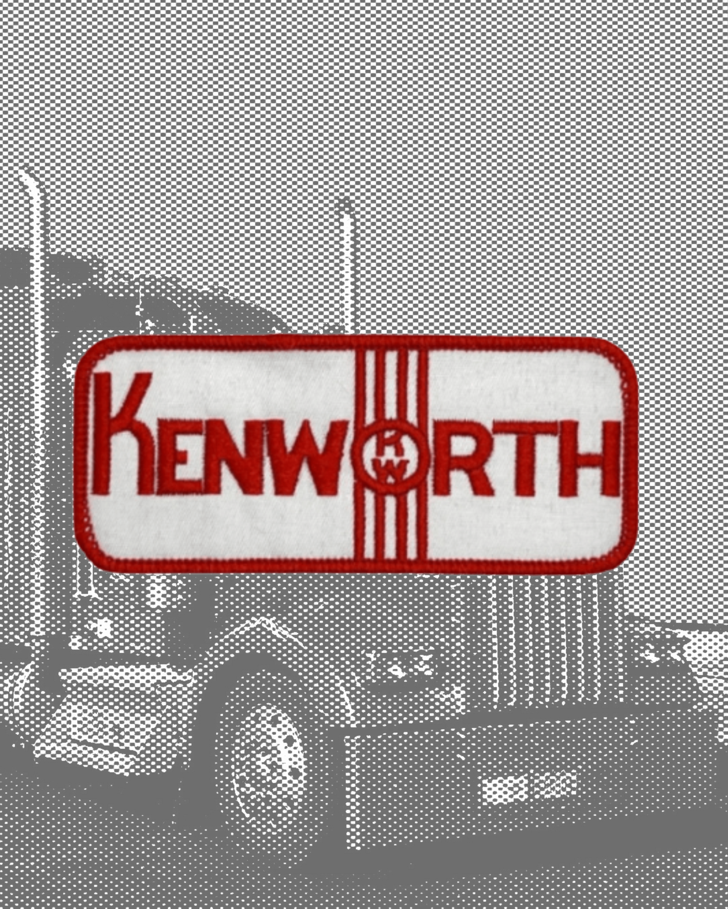 Vintage-Style Kenworth Trucks Patch