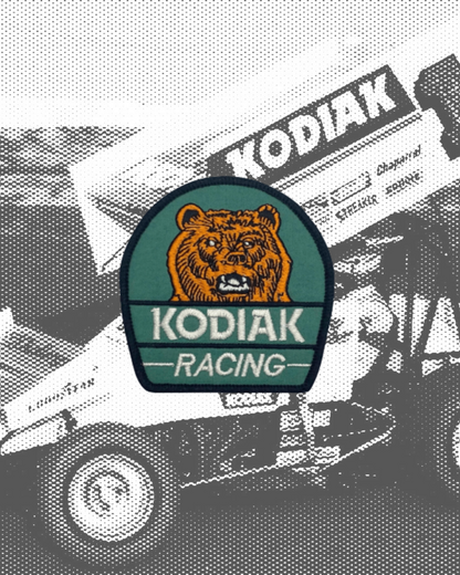 Vintage-Style Kodiak Racing Team Patch