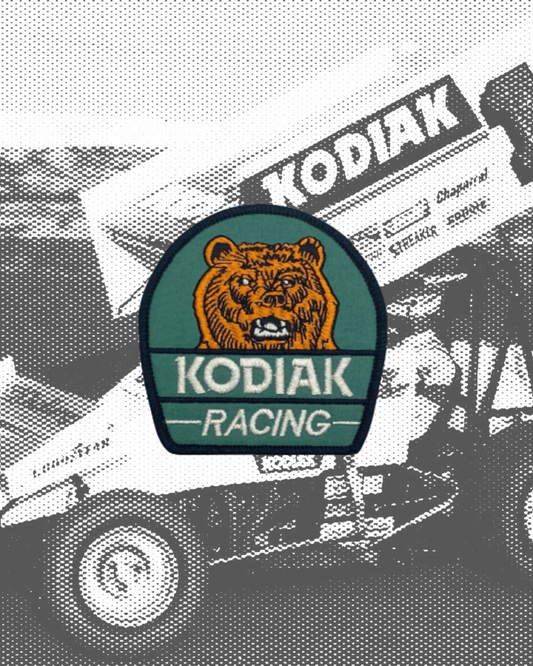 Vintage-Style Kodiak Racing Team Patch