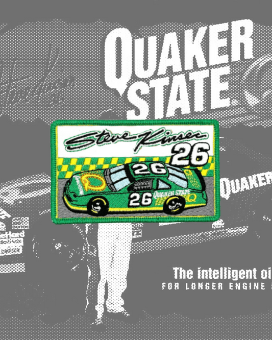 Vintage-Style Steve Kinser NASCAR Patch