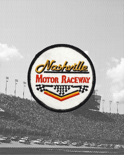 Vintage-Style Nashville Motor Raceway Patch