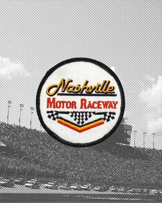 Vintage-Style Nashville Motor Raceway Patch