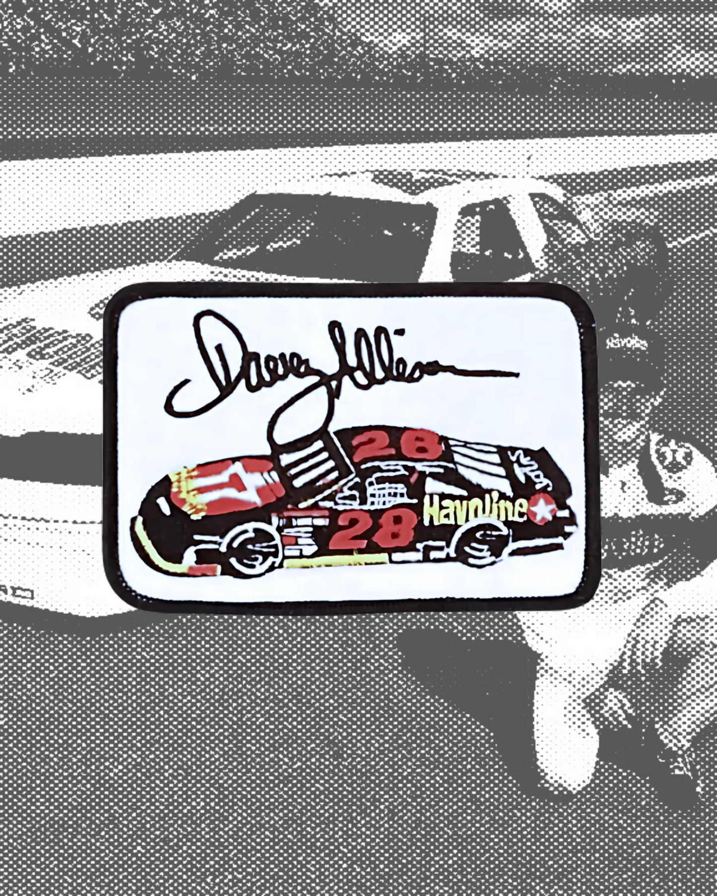 Vintage-Style Davey Allison Patch