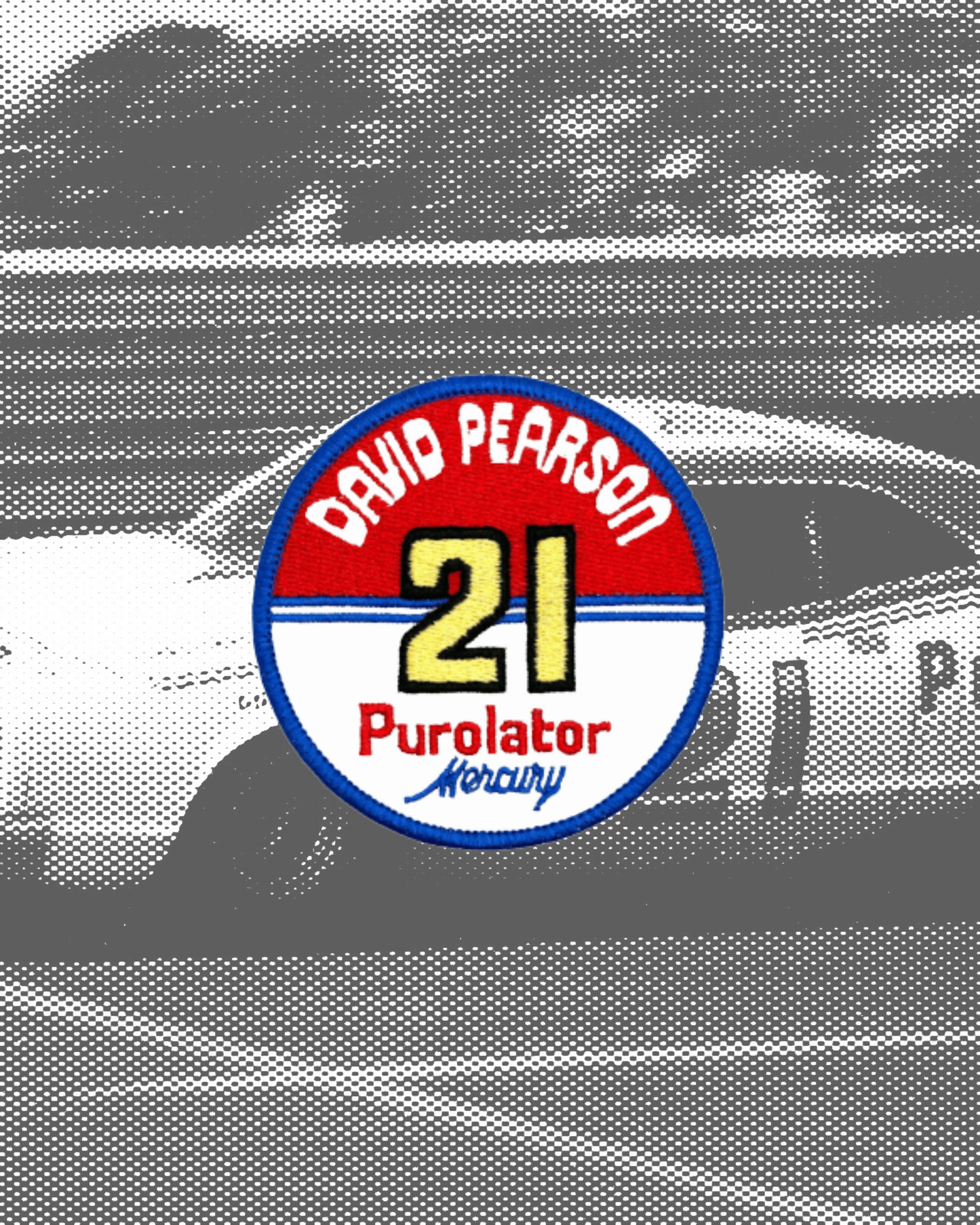Vintage-Style David Pearson Wood Brothers Racing Patch