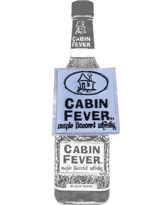 New Old Stock Cabin Fever Maple Flavored Whisky Patch