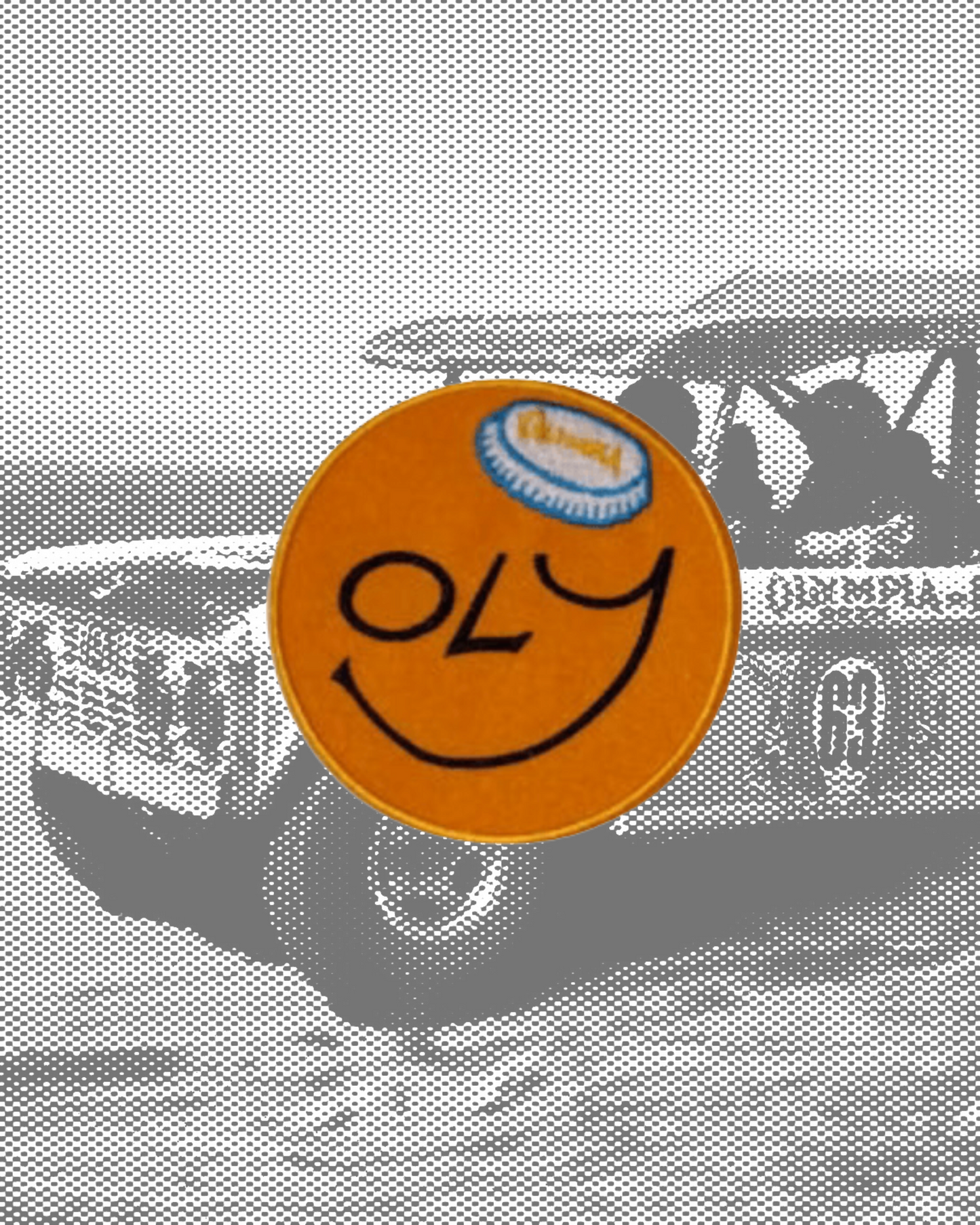 Vintage-Style "Oly" Olympia Beer Patch
