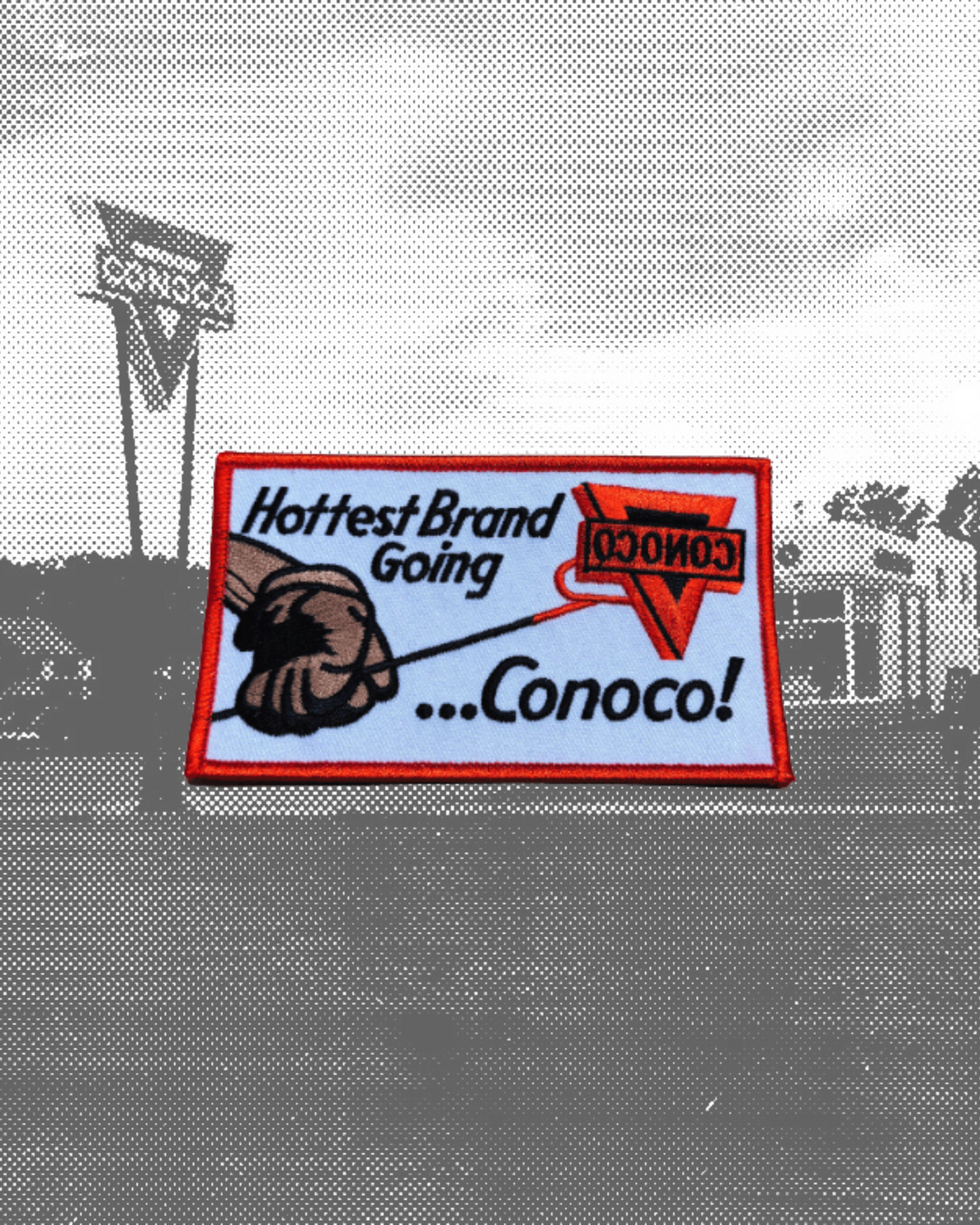 Vintage-Style Conoco Brand Patch