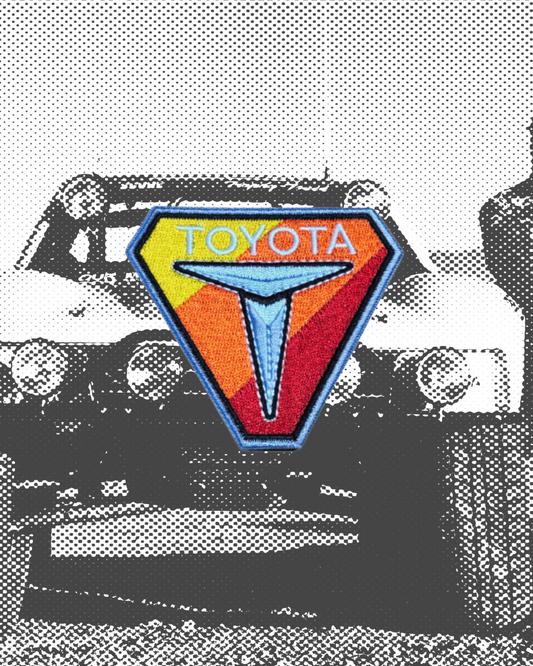Vintage-Style Toyota "T" Badge Patch