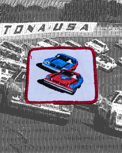 Vintage Stock Car Racing Patch