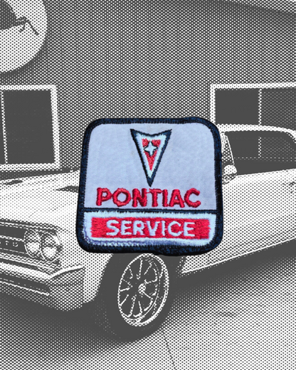 Vintage Pontiac Service Patch