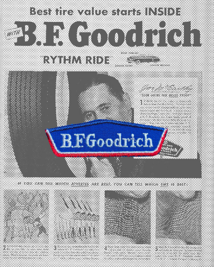 Vintage BF Goodrich Tires Patch