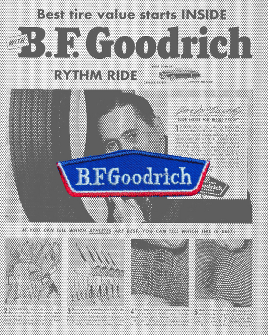 Vintage BF Goodrich Tires Patch