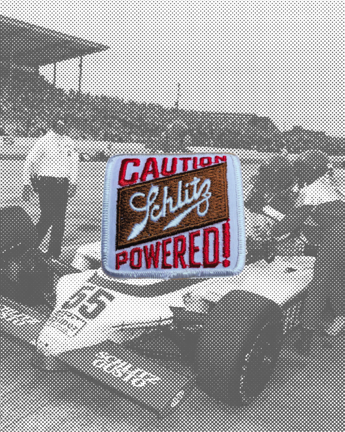 Vintage Schlitz Powered Patch