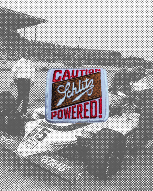 Vintage Schlitz Powered Patch