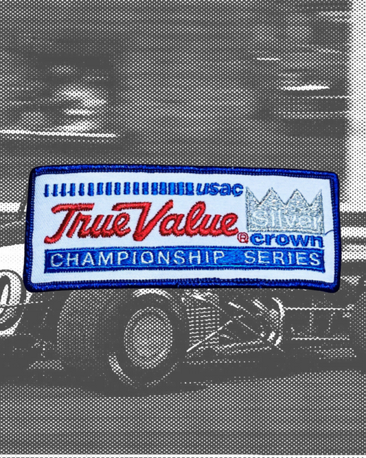 Vintage TrueValue USAC Silver Crown Championship Series Patch