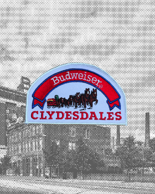 Vintage Style Budweiser Clydesdales Patch