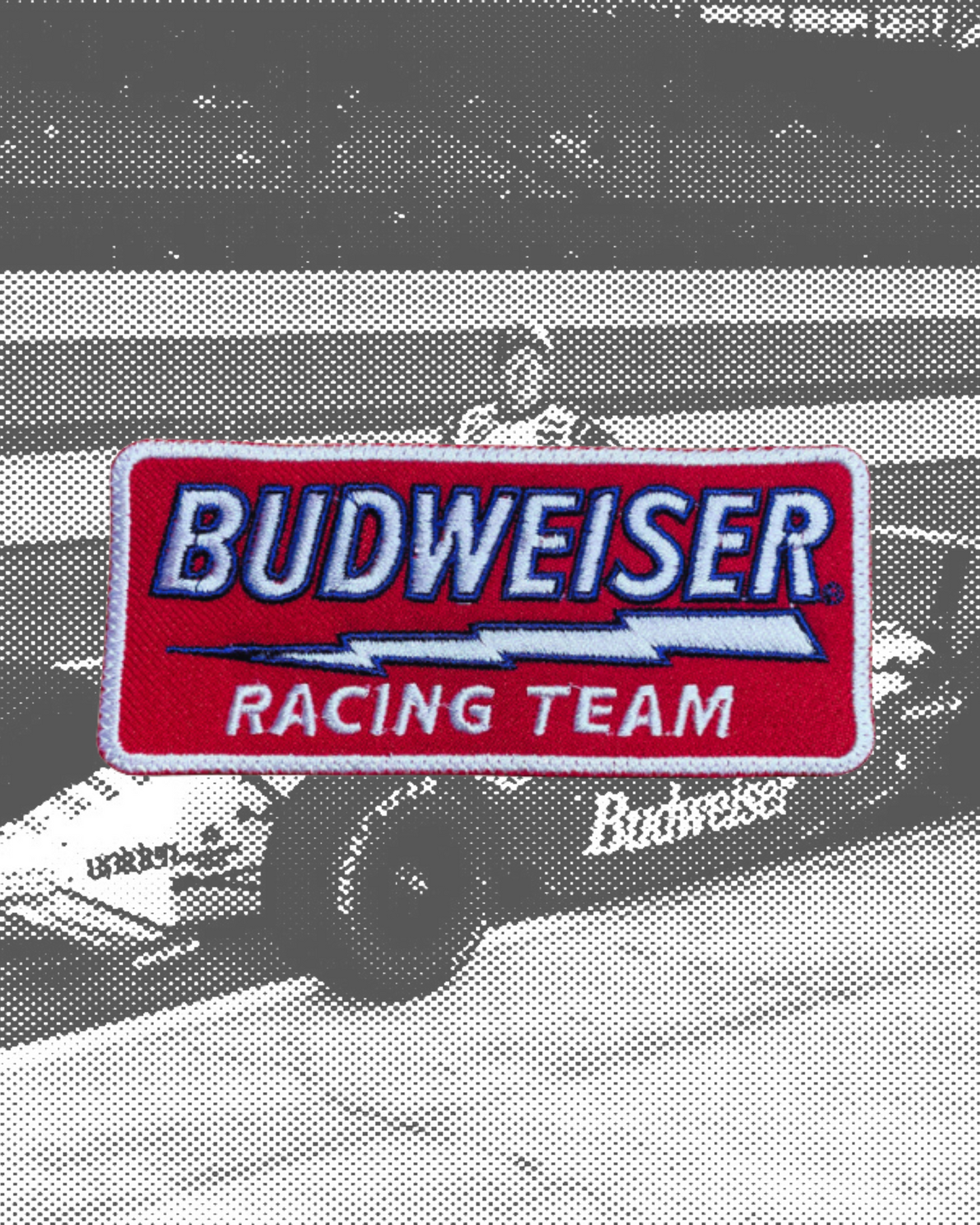 Vintage Budweiser Racing Team Patch
