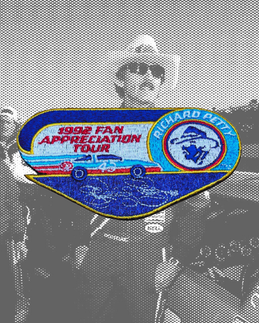 Vintage 1992 Richard Petty Fan Appreciation Tour Patch