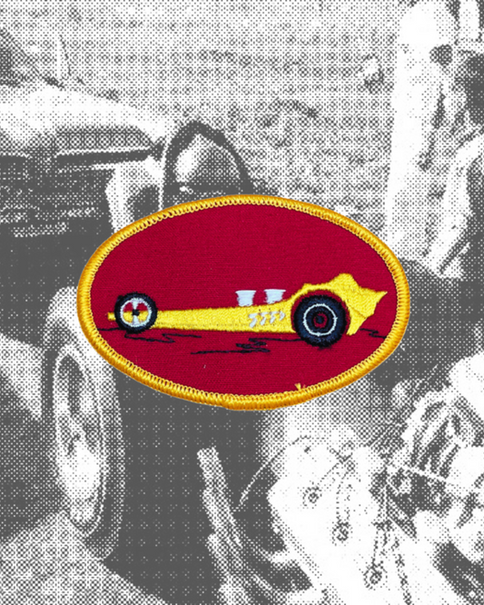 Vintage Slingshot Dragster Patch