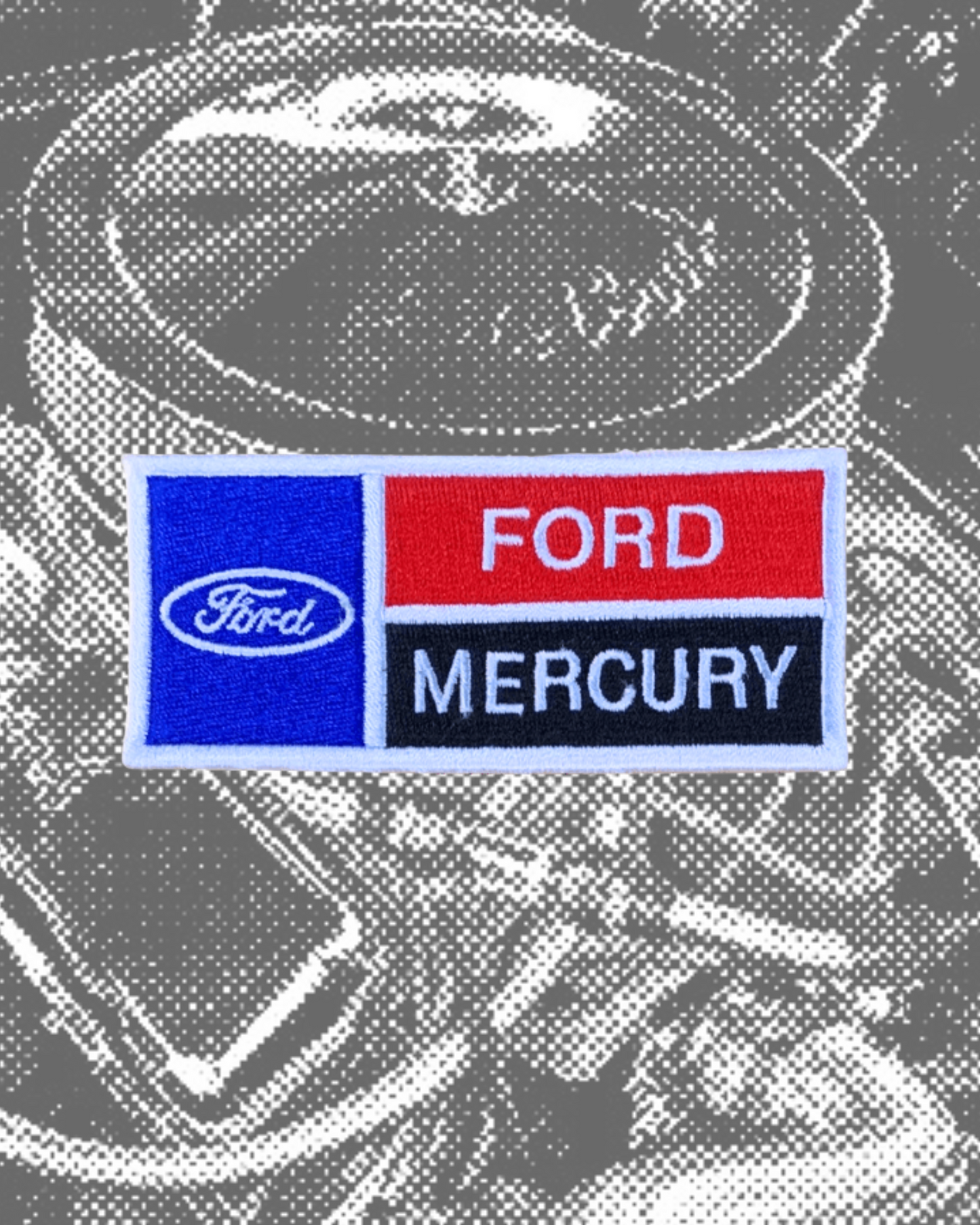Vintage-Style Ford Dealership Style Patch