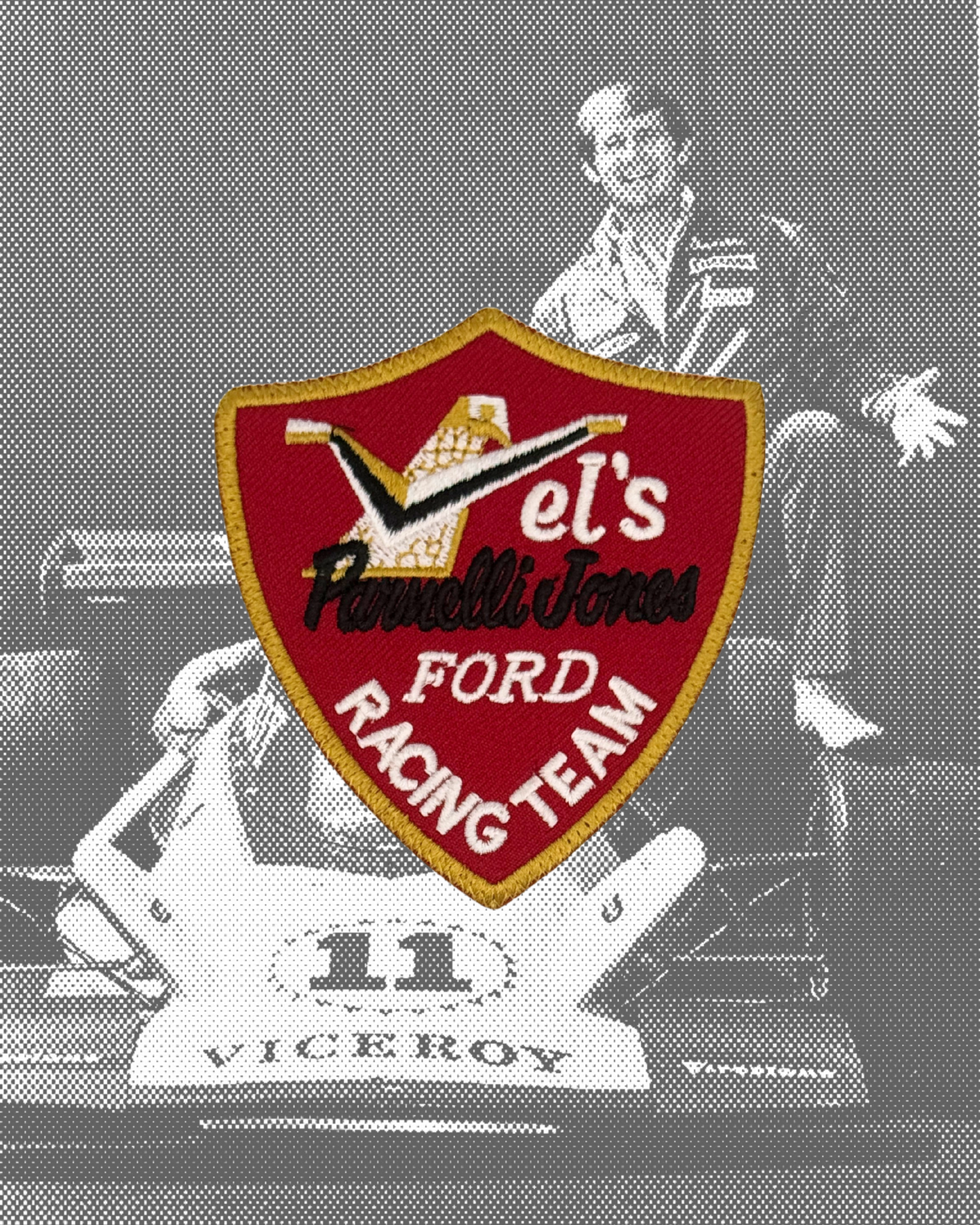 Vintage Vel's Parnelli Jones Ford Racing Team Patch