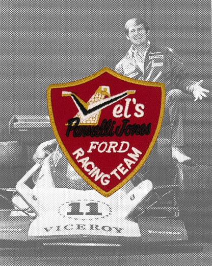 Vintage Vel's Parnelli Jones Ford Racing Team Patch