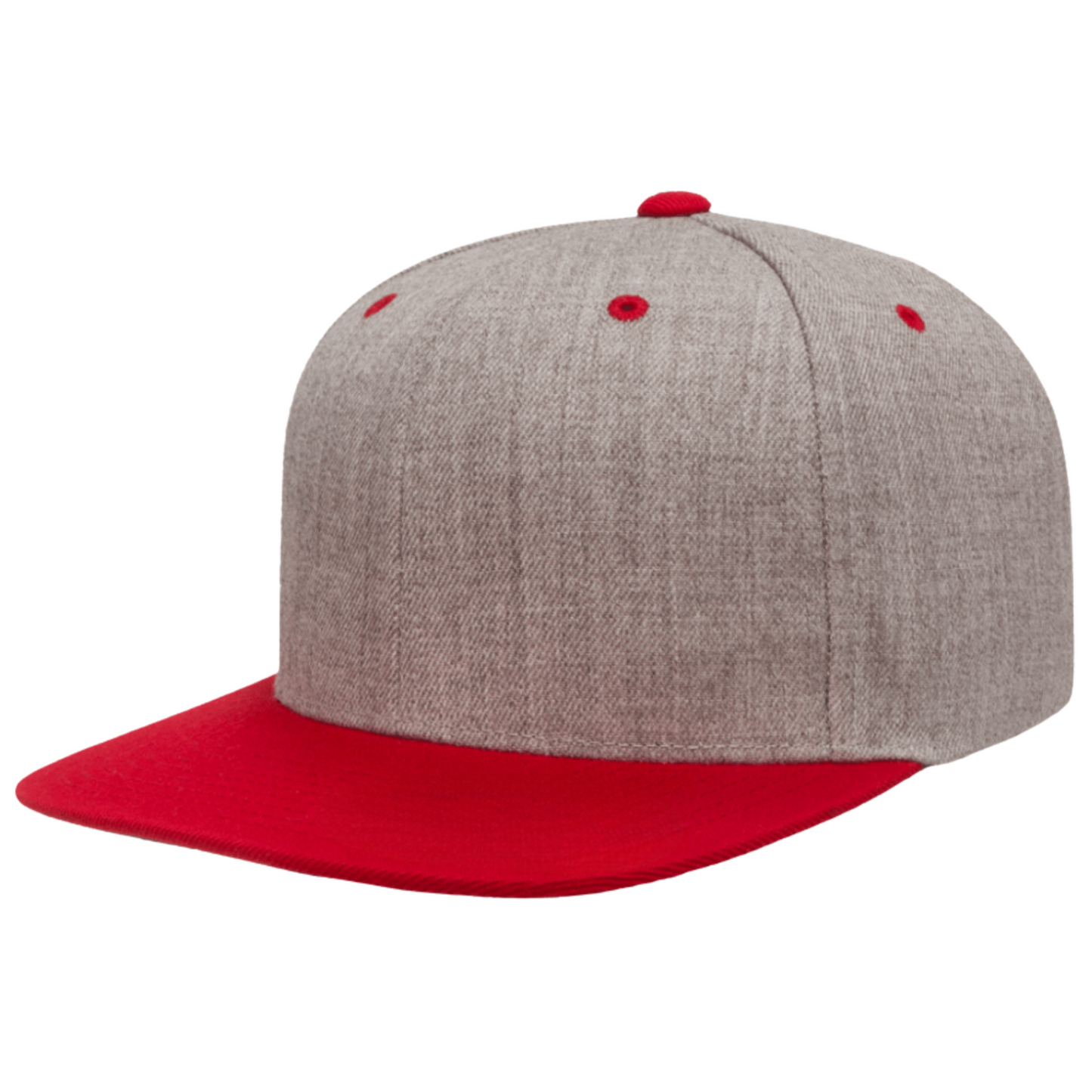 6-Panel High-Profile Snapback Pro-Style Wool Blend Hat