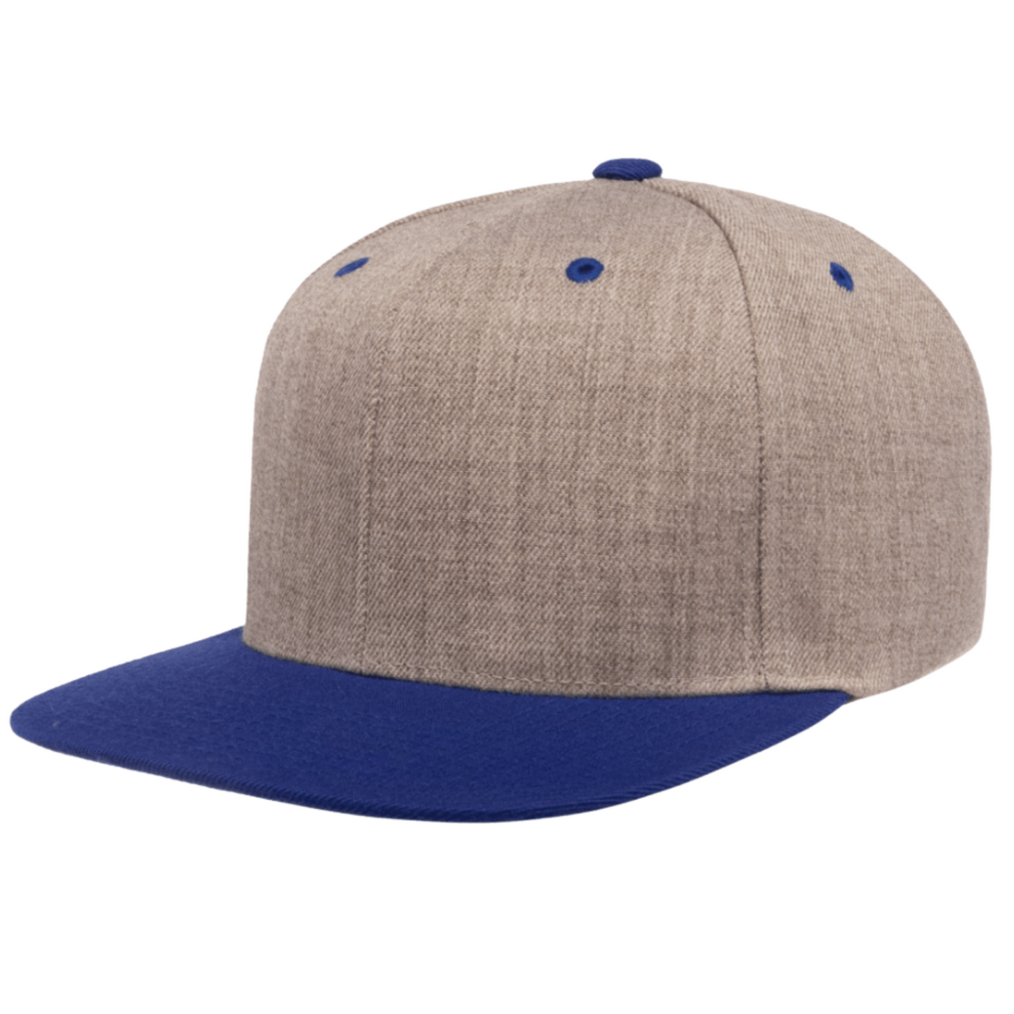 6-Panel High-Profile Snapback Pro-Style Wool Blend Hat