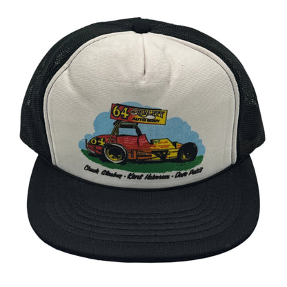 Vintage Chuck Steuben Sprint Car Racing Foam Trucker Hat