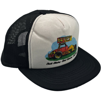 Vintage Chuck Steuben Sprint Car Racing Foam Trucker Hat