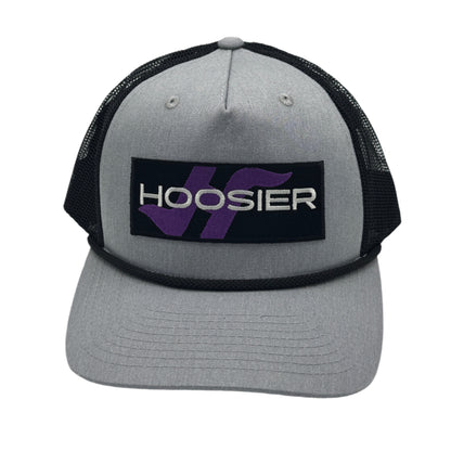 5-Panel Rope Snapback Trucker Hat with New Hoosier Racing Tire Logo Patch
