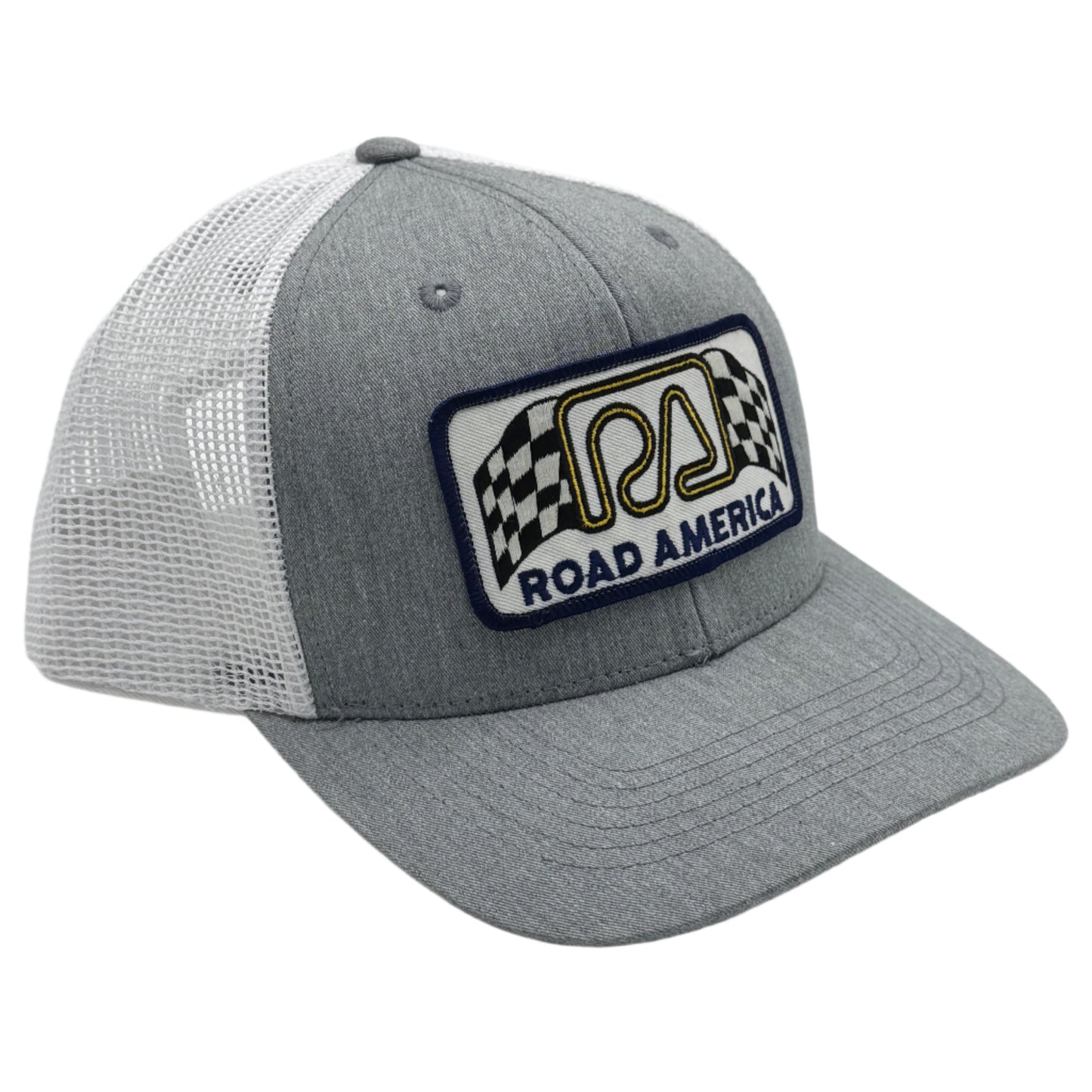 6-Panel Snapback Trucker Hat with Vintage Road America Patch