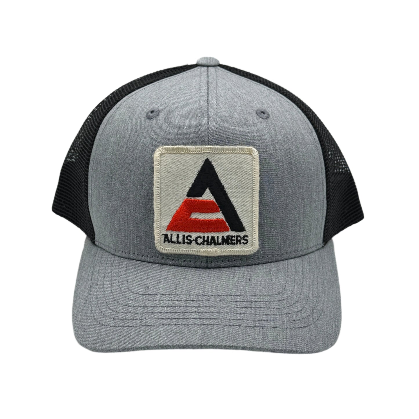 6-Panel Snapback Trucker Hat with Vintage Allis-Chalmers Tractors Patch