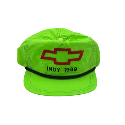 Vintage 1989 Indy 500 Chevy Snapback Rope Cap