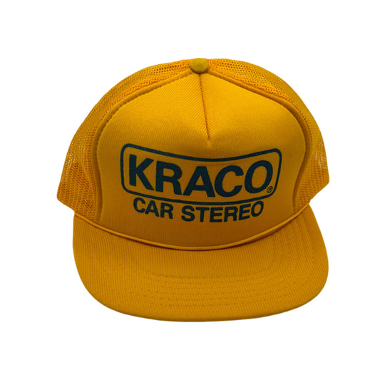 Vintage New Old Stock Kraco Car Stereo Foam Trucker Hat