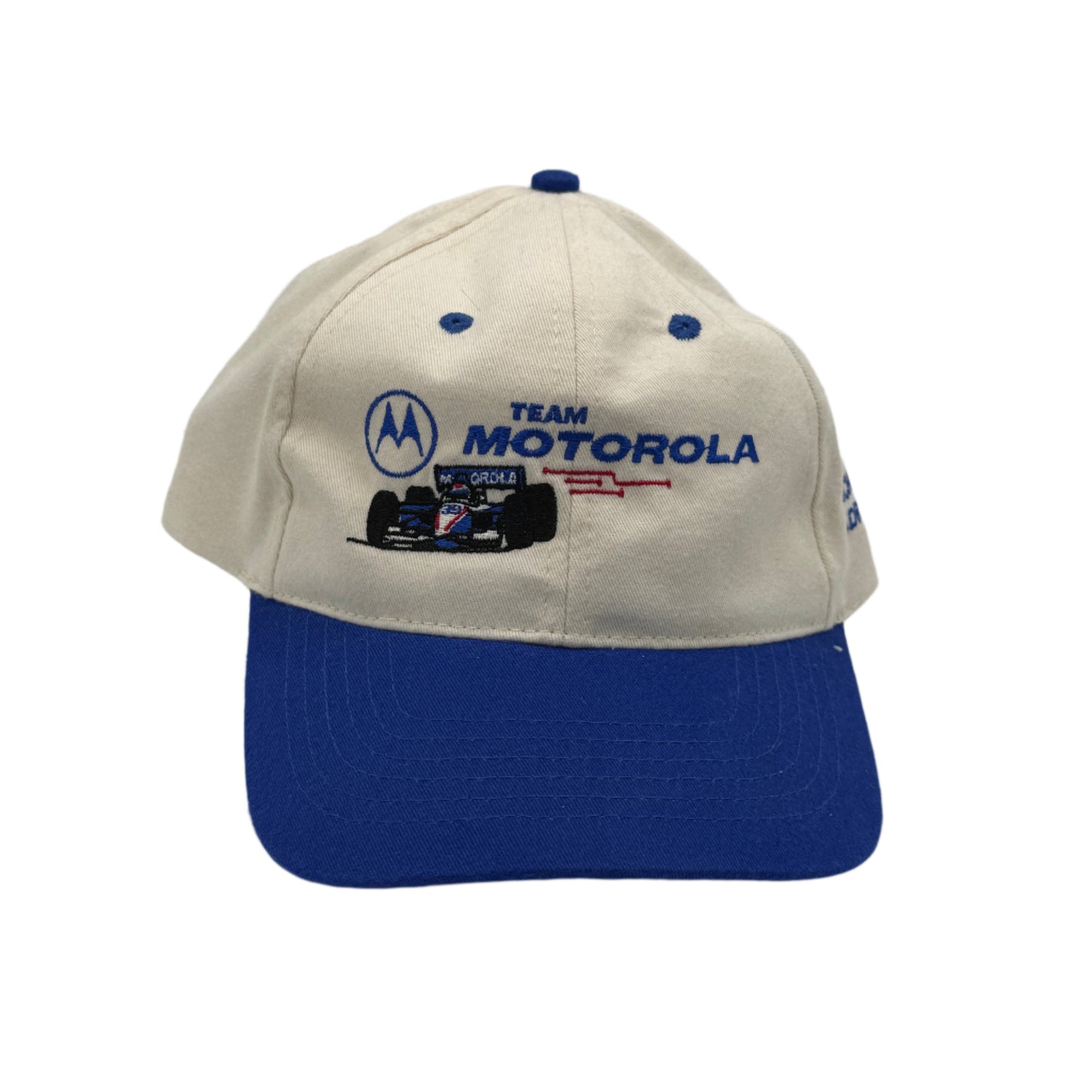 Vintage New Old Stock Michael Andretti Motorola Racing Team Snapback Hat