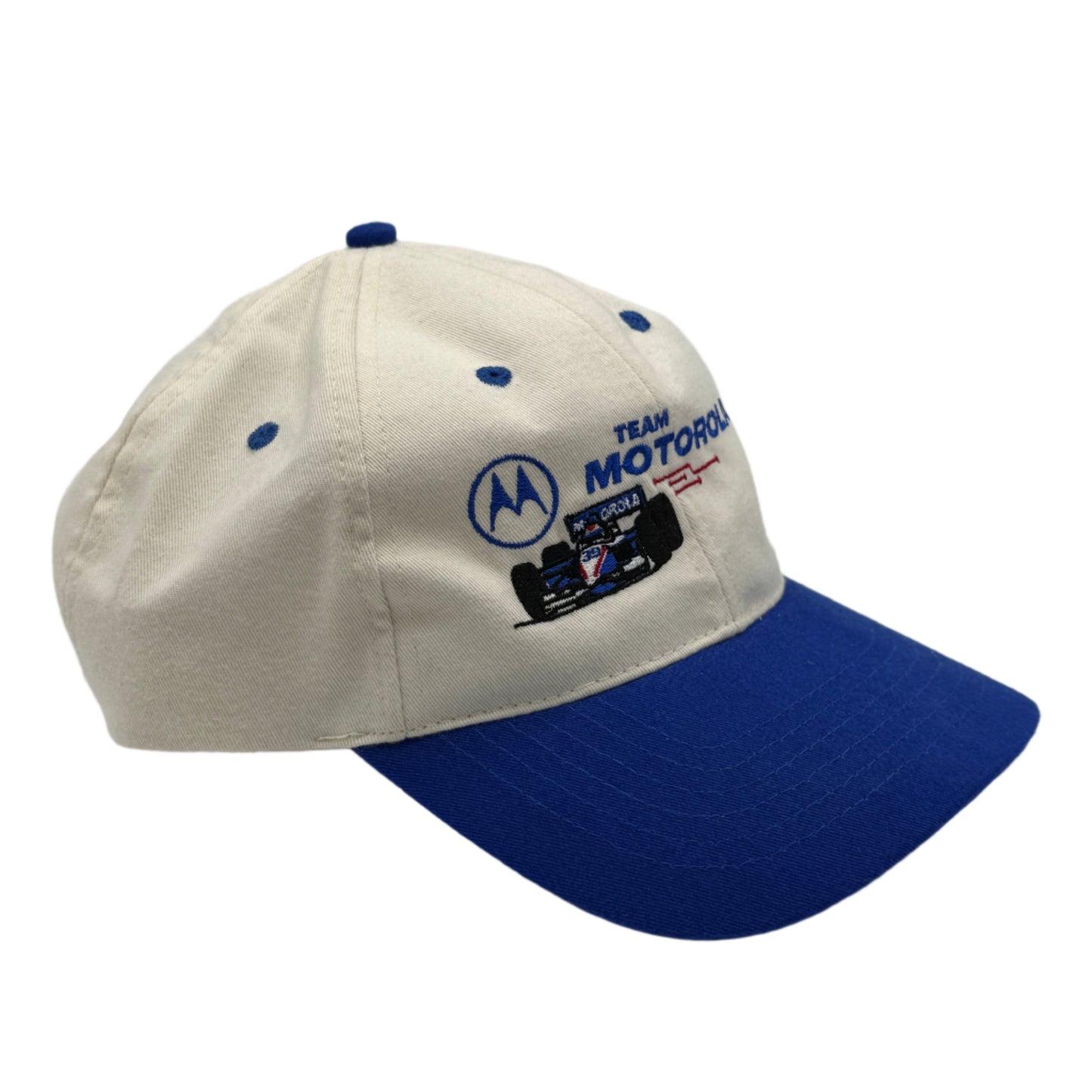 Vintage New Old Stock Michael Andretti Motorola Racing Team Snapback Hat