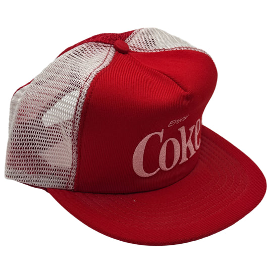 Vintage New Old Stock Drink Coke Foam Trucker Hat