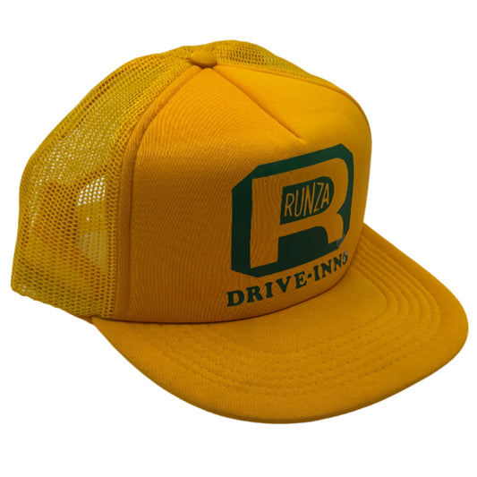 Vintage New Old Stock Runza Drive Inns Foam Trucker Hat