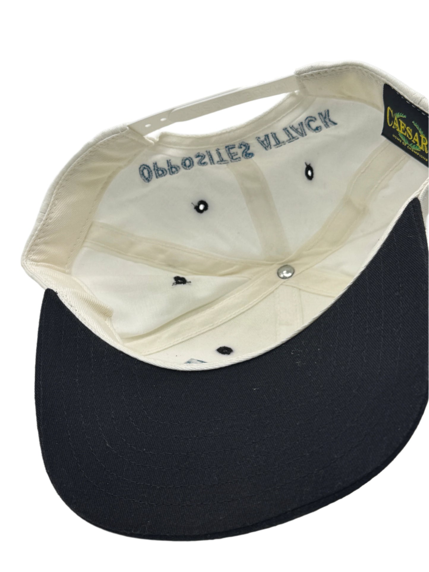 Vintage New Old Stock 1997 De La Hoya vs Camacho Opposites Attack Snapback Hat