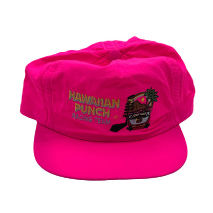Vintage New Old Stock Hawaiian Punch Funny Car Racing Team Slideback Hat