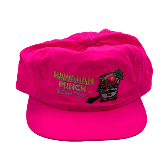 Vintage New Old Stock Hawaiian Punch Funny Car Racing Team Slideback Hat