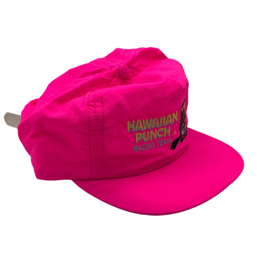Vintage New Old Stock Hawaiian Punch Funny Car Racing Team Slideback Hat
