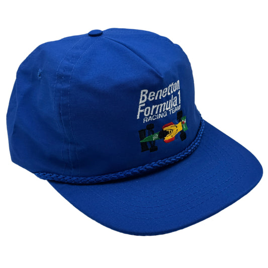 Benetton Formula 1 Racing Team Vintage Snapback Rope Hat
