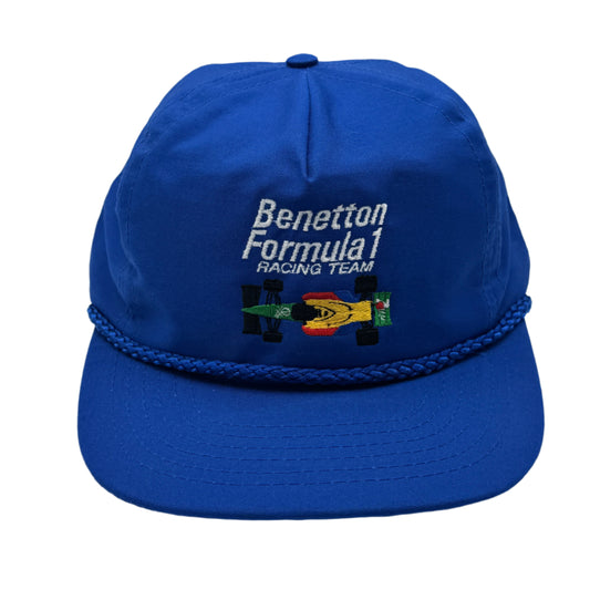 Benetton Formula 1 Racing Team Vintage Snapback Rope Hat